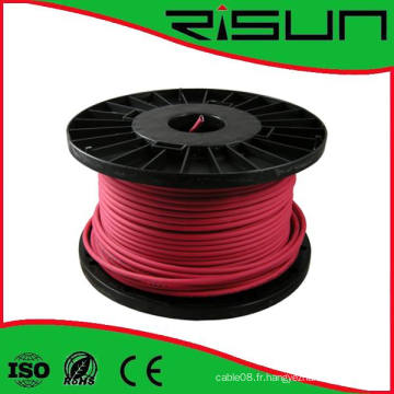 16AWG-26AWG CCA / Ofc Sécurité Câbles d&#39;alarme incendie rouge ETL